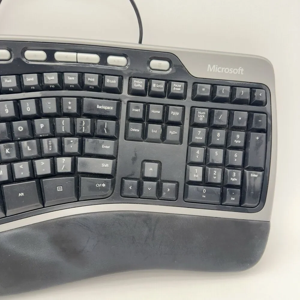 Microsoft Natural Ergonomic Keyboard 4000 V1.0, Model #1048, KU-0462
